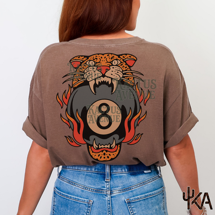 Edgy Leopard w/ Pocket (Comfort Colors)