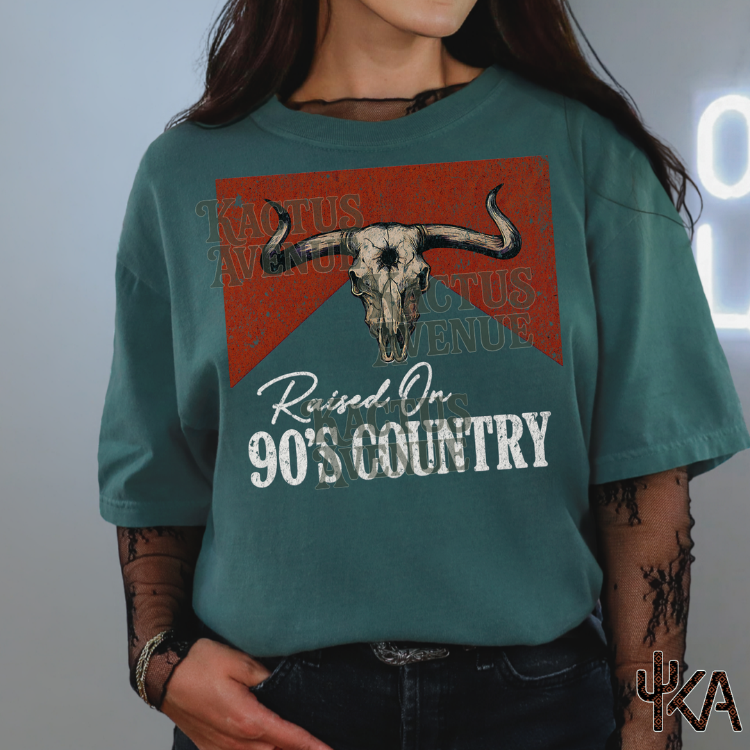 Raised on 90s Country (Comfort Colors)