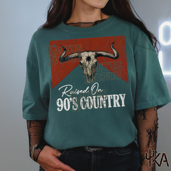 Raised on 90s Country (Comfort Colors)