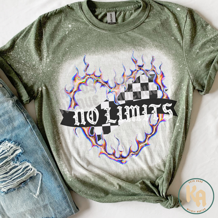 No Limits Bleached T-Shirt