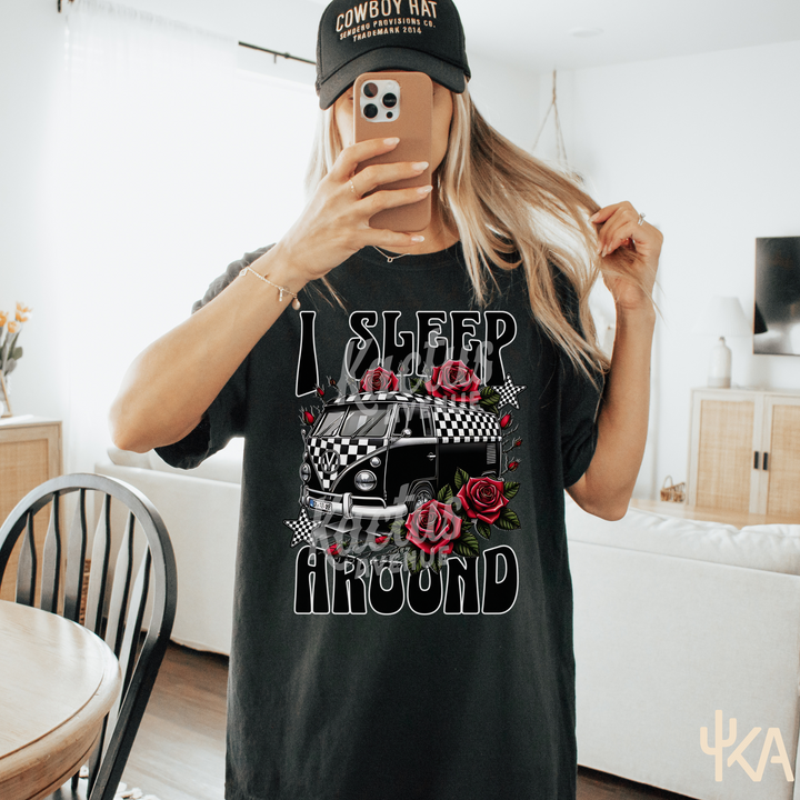 I Sleep Around T-Shirt (Comfort Colors)
