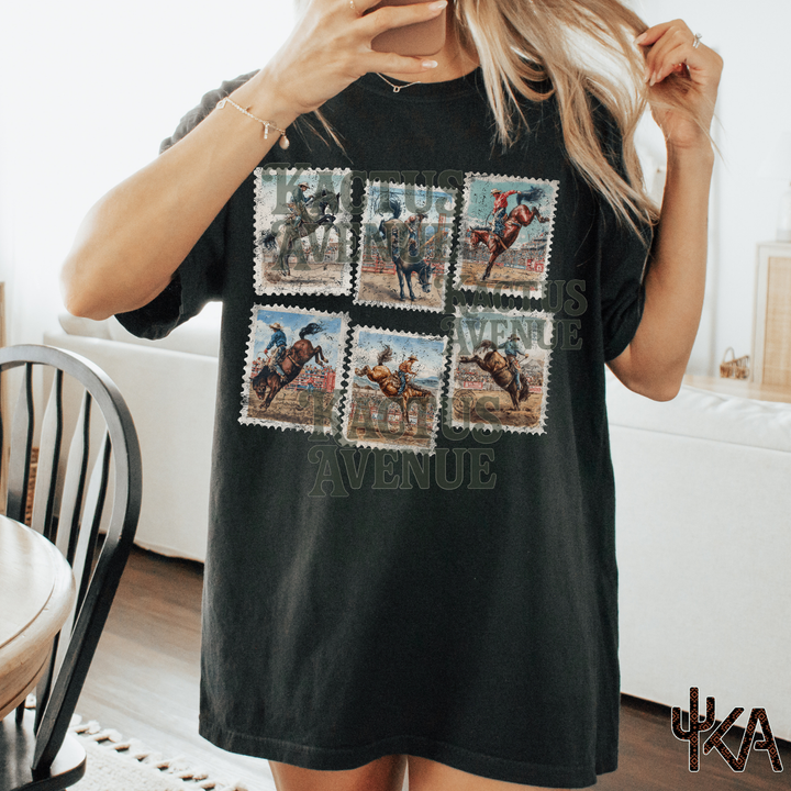 Vintage Western Stamps (Comfort Colors)