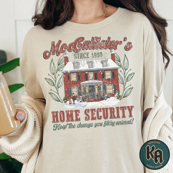 McCallister's Home Security T-Shirt