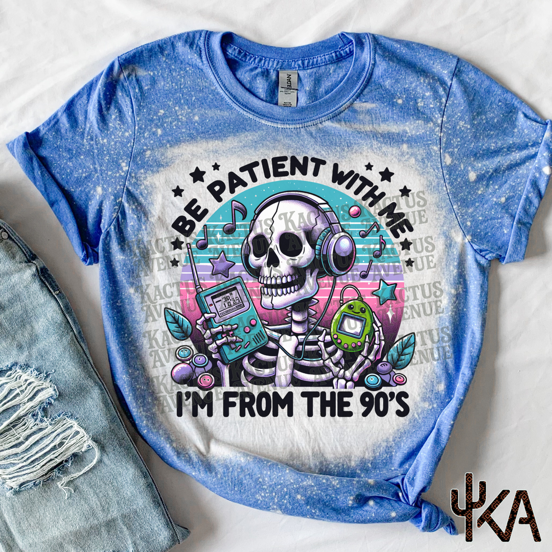 From the 90s Bleached Shirt