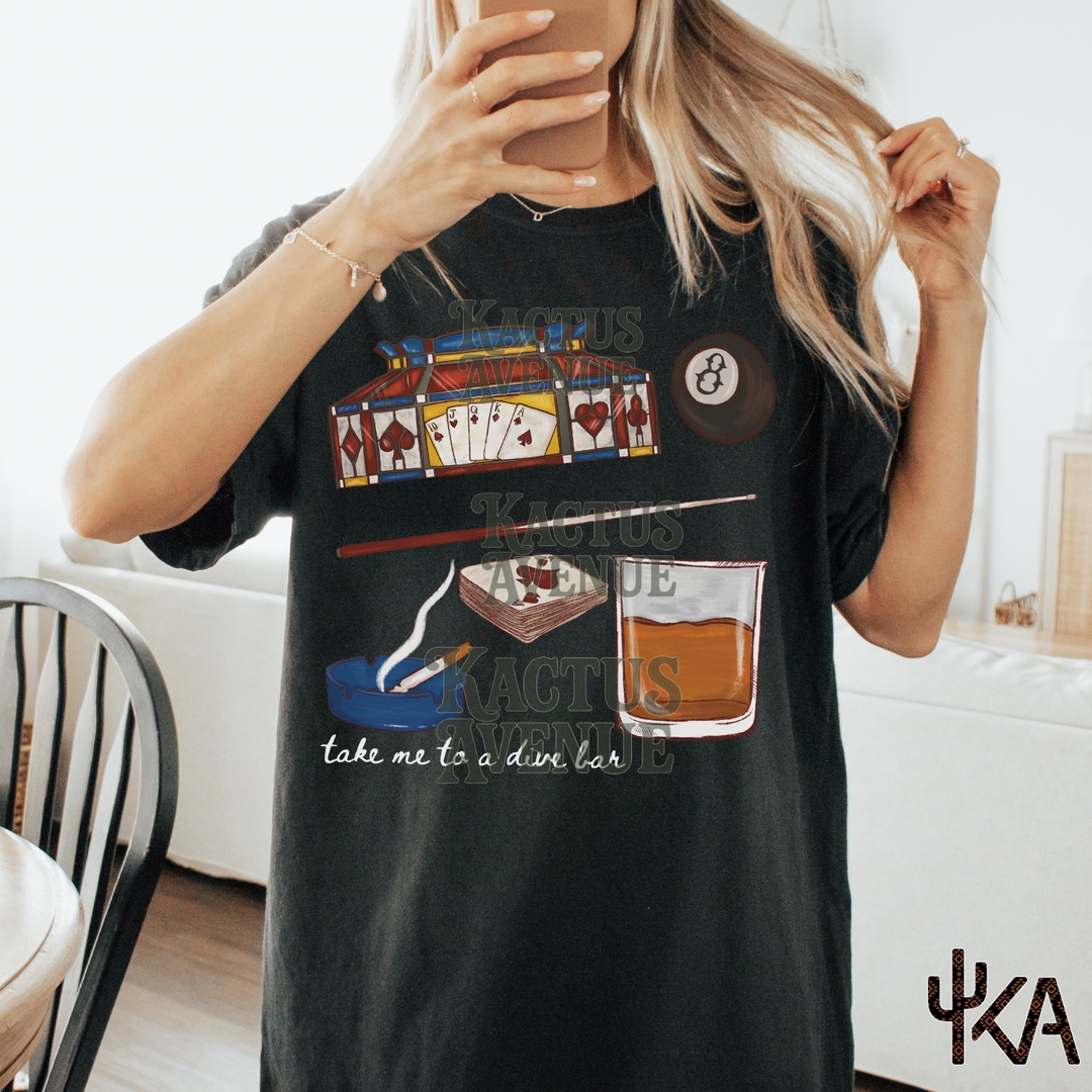 Dive Bar Things (Comfort Colors)