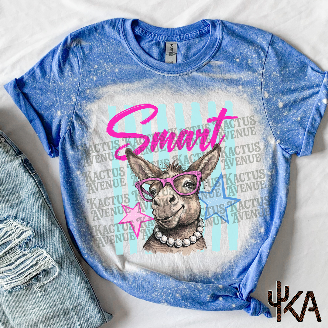 Sarcasm Donkey Bleached T-Shirt