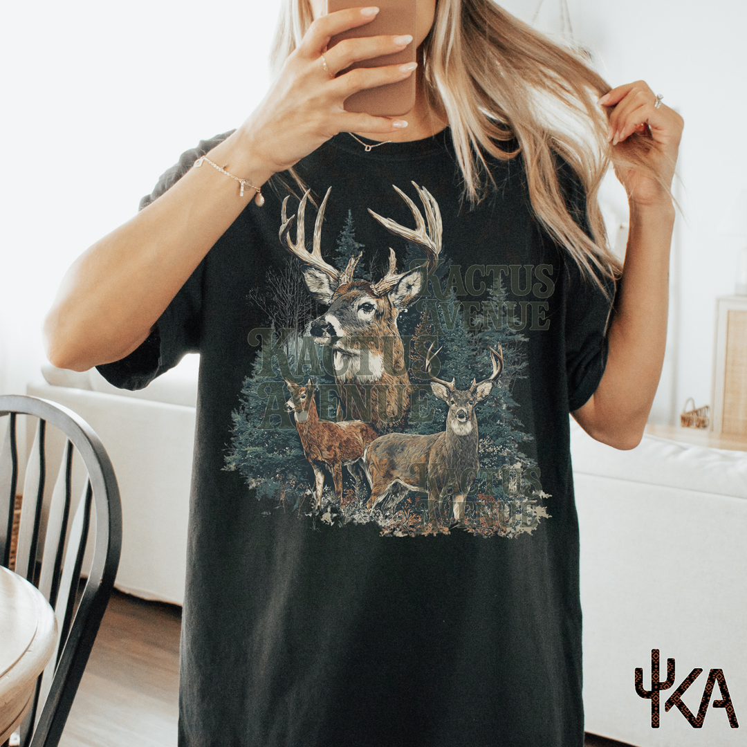 Vintage Deer Mama (Comfort Colors)