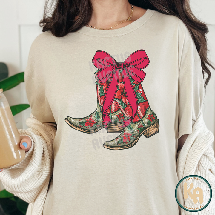 Christmas Boots T-Shirt