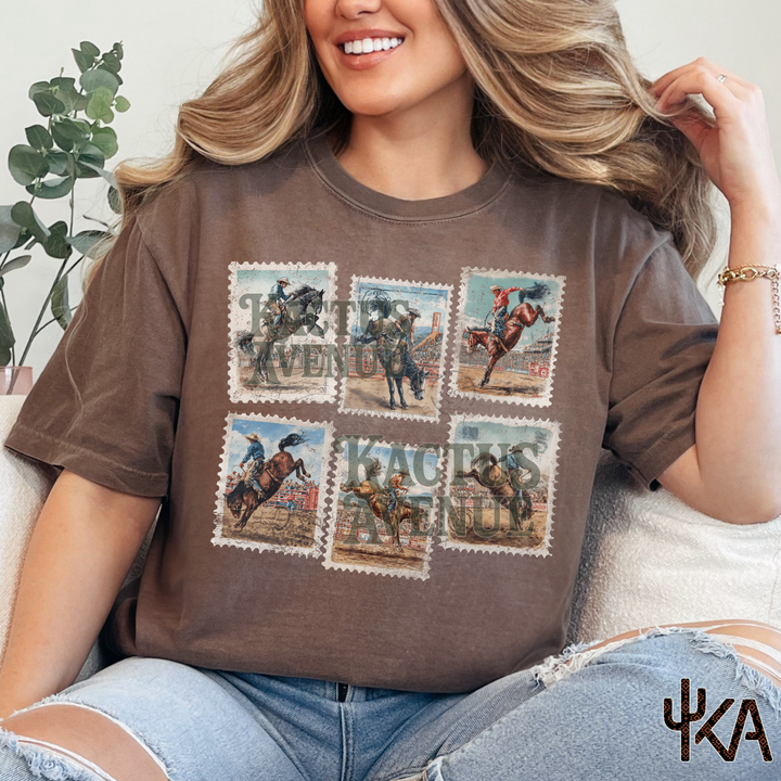 Vintage Western Stamps (Comfort Colors)