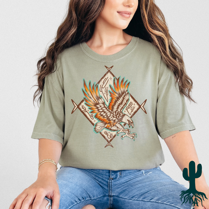 Western Eagle T-Shirt (Comfort Colors)