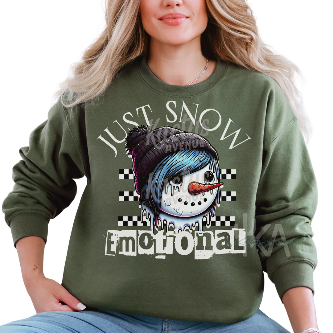 Snow Emotional Sweatshirt