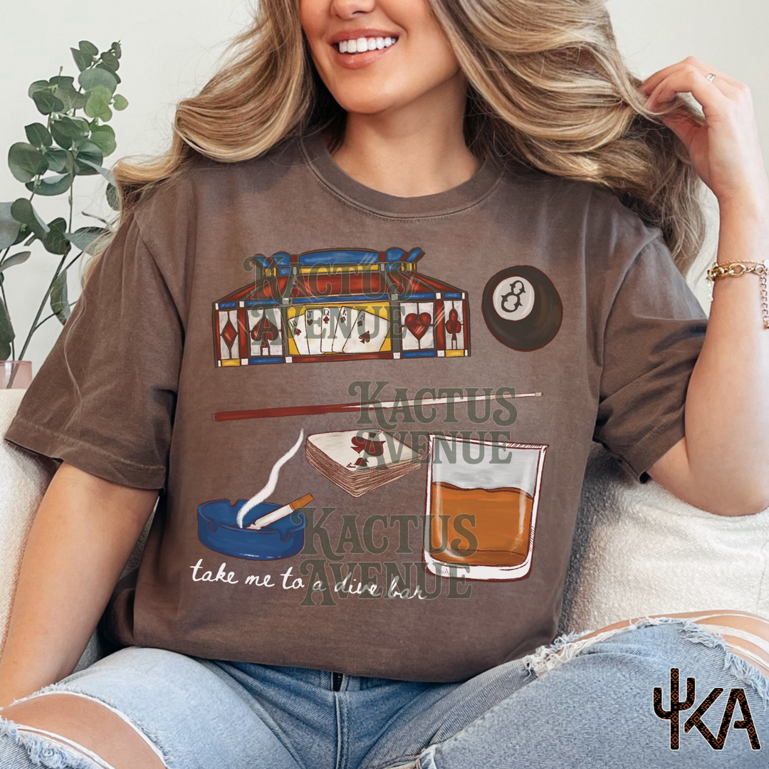 Dive Bar Things (Comfort Colors)