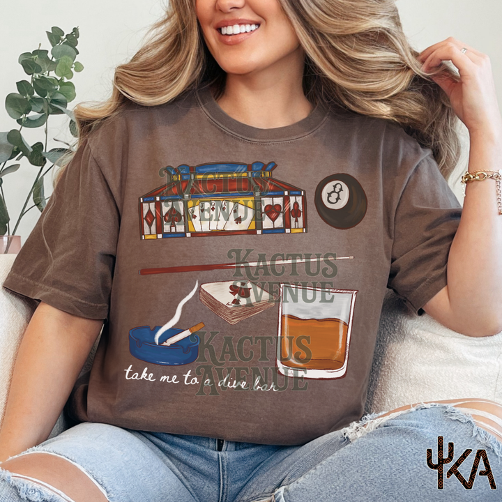 Dive Bar Things (Comfort Colors)