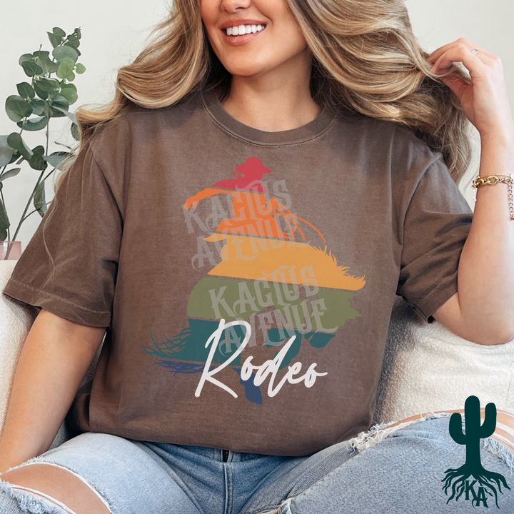 Bronc Rider Rodeo T-Shirt (Comfort Colors)