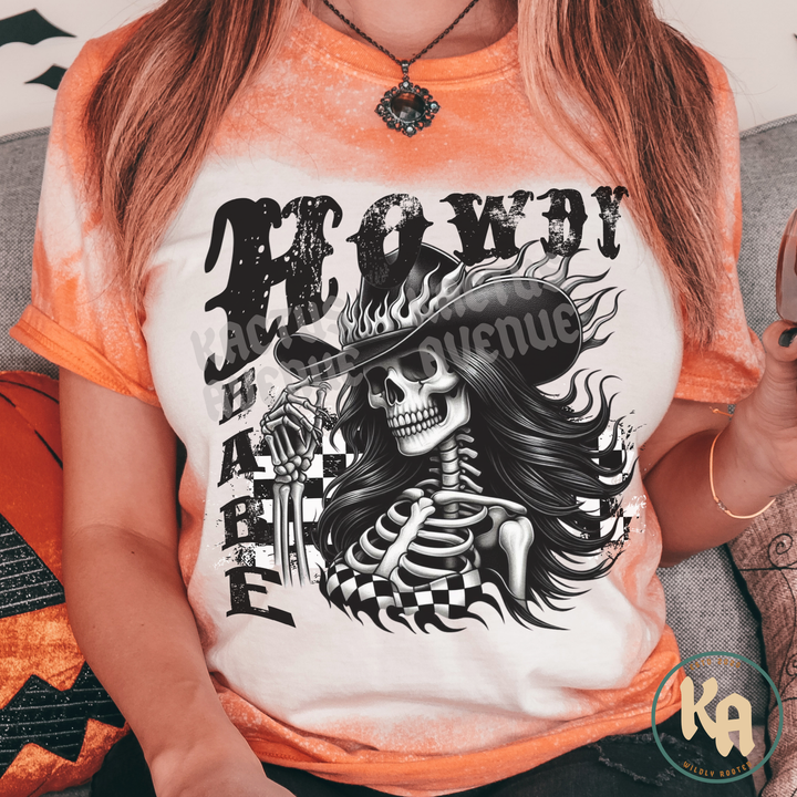 Howdy Babe Bleached T-Shirt