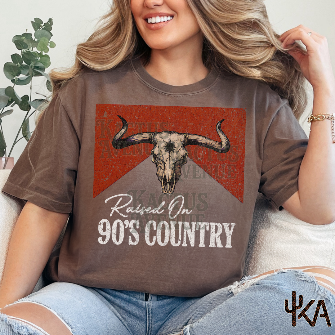 Raised on 90s Country (Comfort Colors)