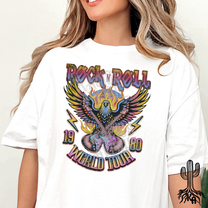 Rock & Roll Tour T-Shirt (Comfort Colors)