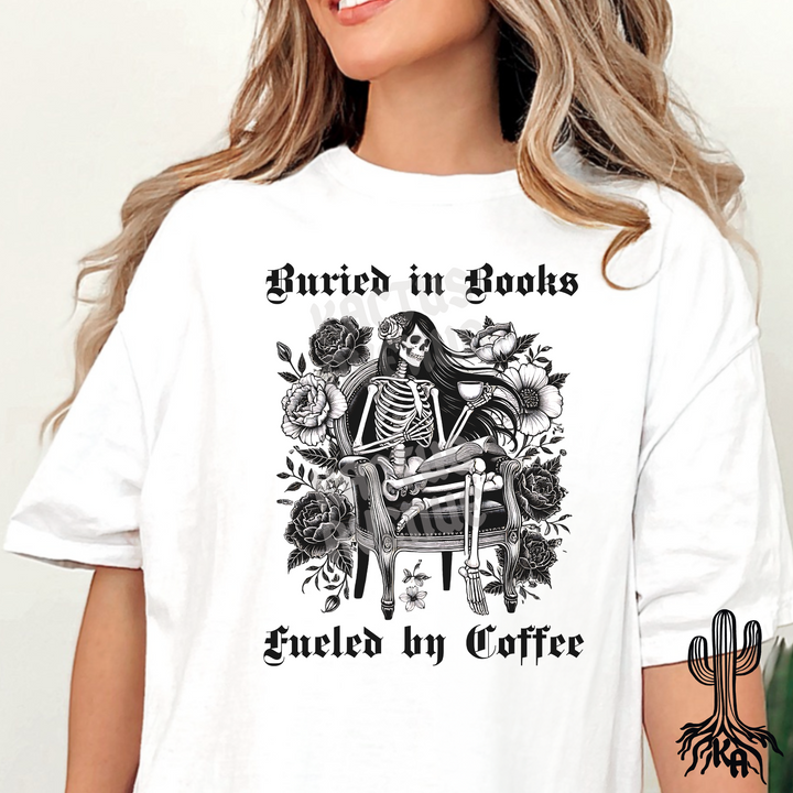 Buried in Books T-Shirt (Comfort Colors)