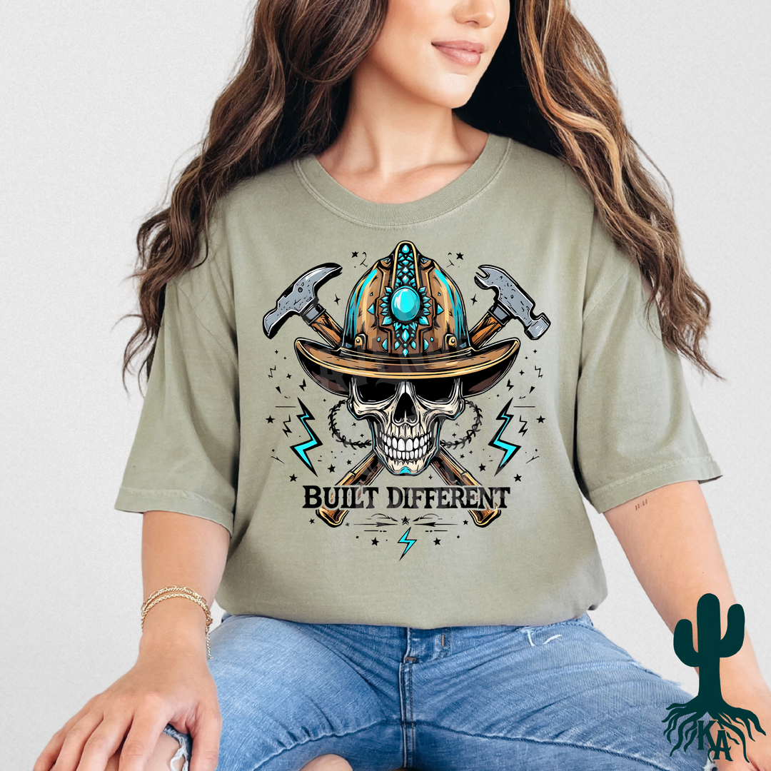 Blue Collar Turquoise T-Shirt (Comfort Colors)