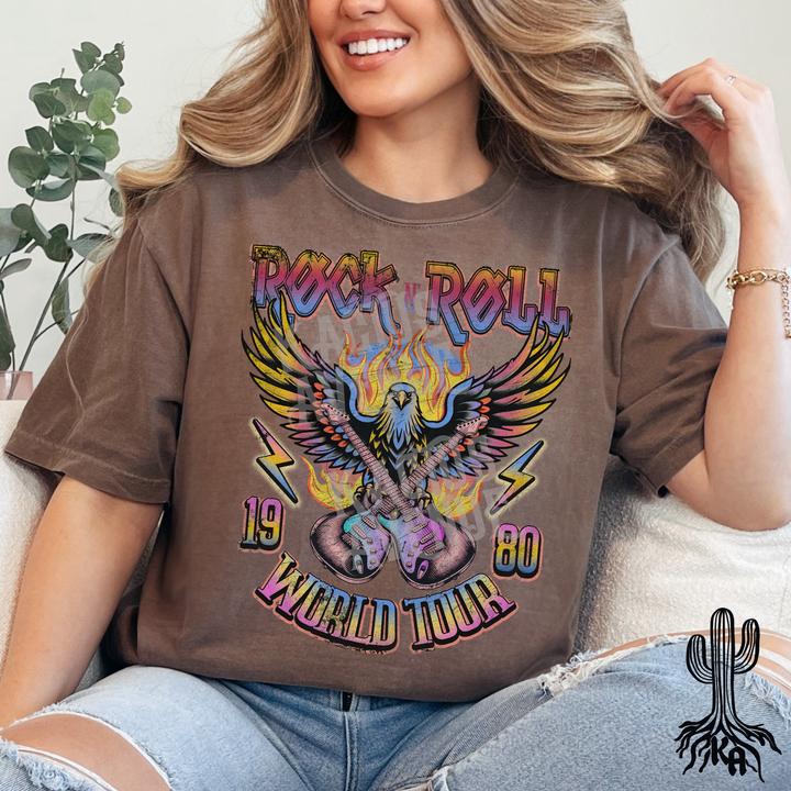 Rock & Roll Tour T-Shirt (Comfort Colors)