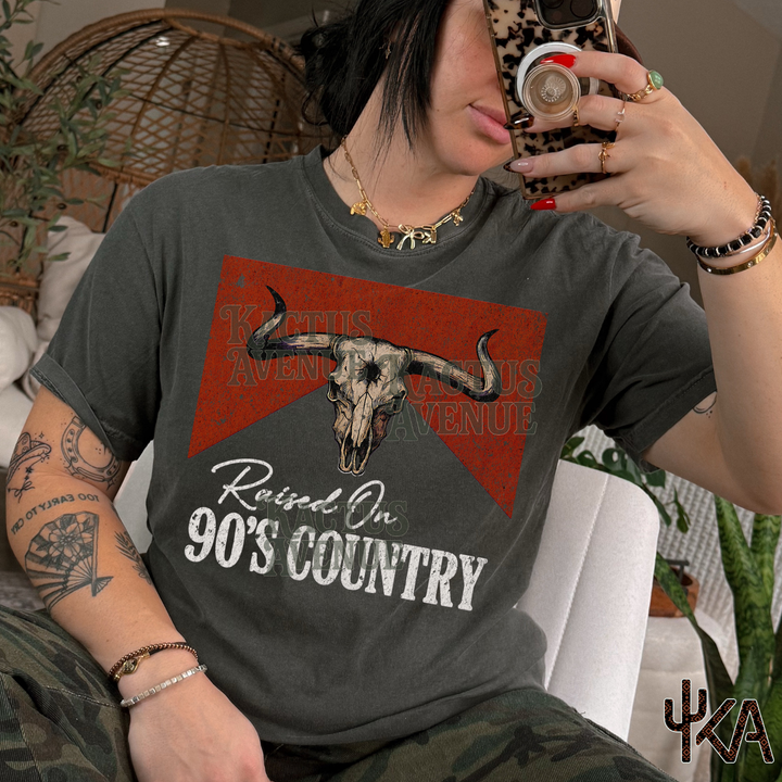 Raised on 90s Country (Comfort Colors)