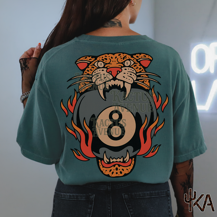 Edgy Leopard w/ Pocket (Comfort Colors)