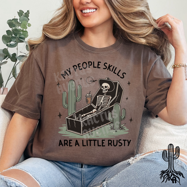 People Skills are Rusty T-Shirt (Comfort Colors)