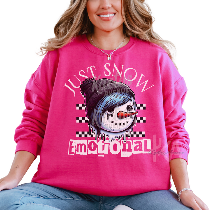 Snow Emotional Sweatshirt