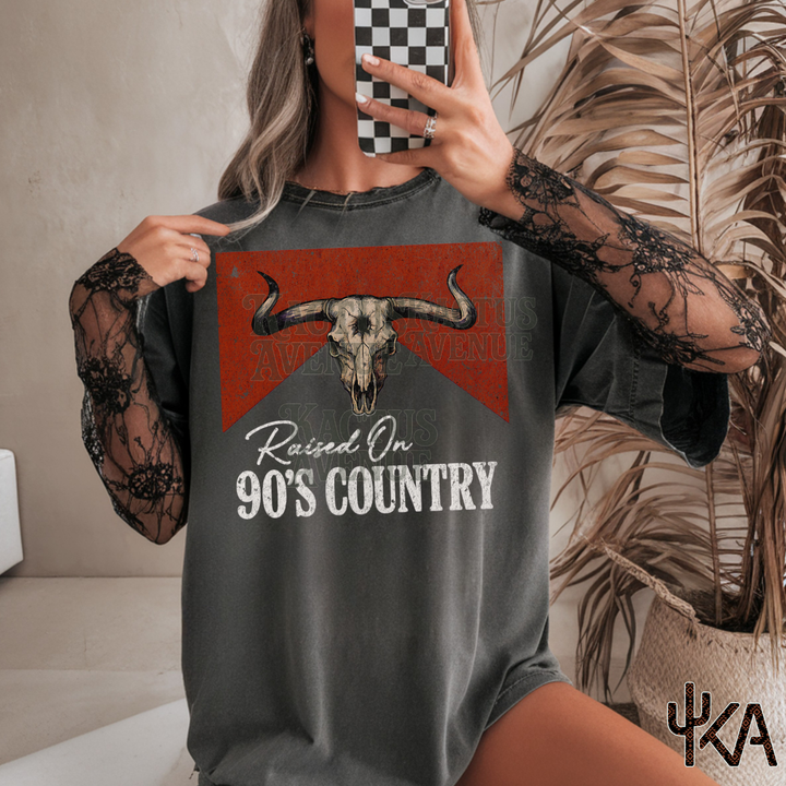 Raised on 90s Country (Comfort Colors)
