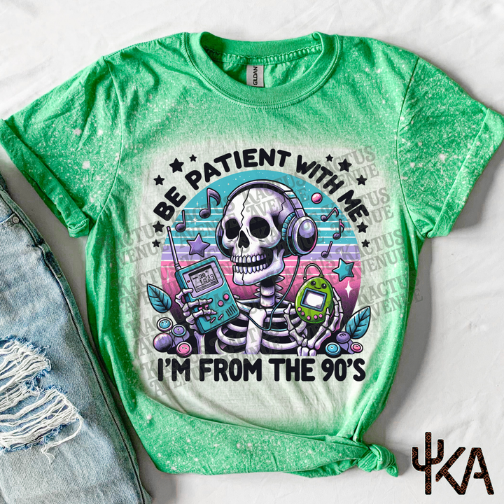 From the 90s Bleached Shirt