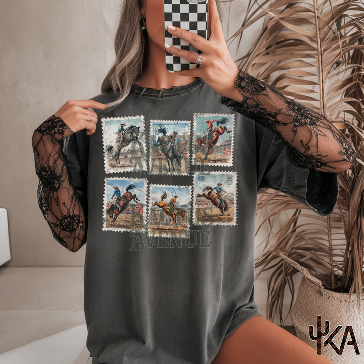 Vintage Western Stamps (Comfort Colors)