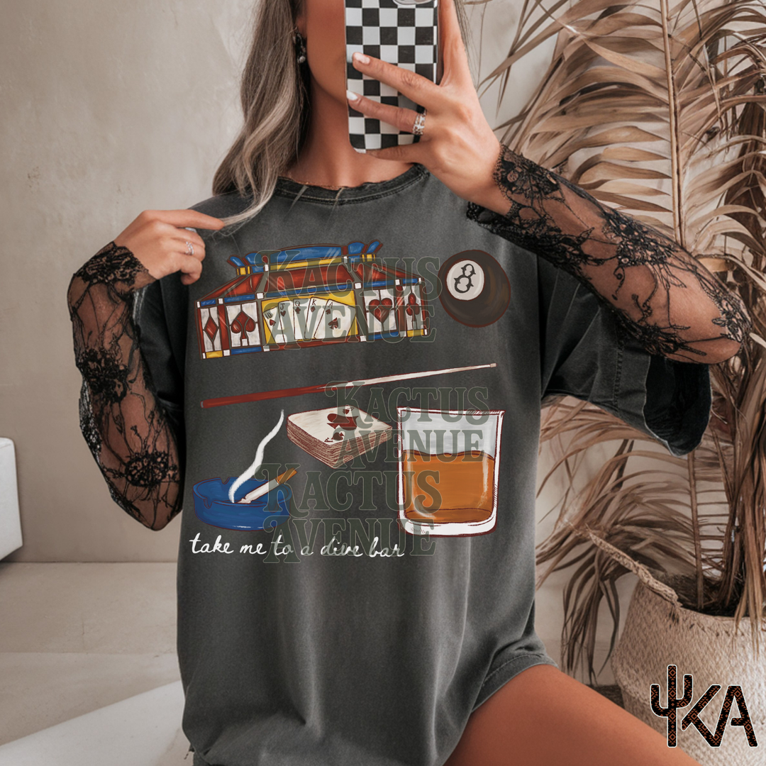 Dive Bar Things (Comfort Colors)