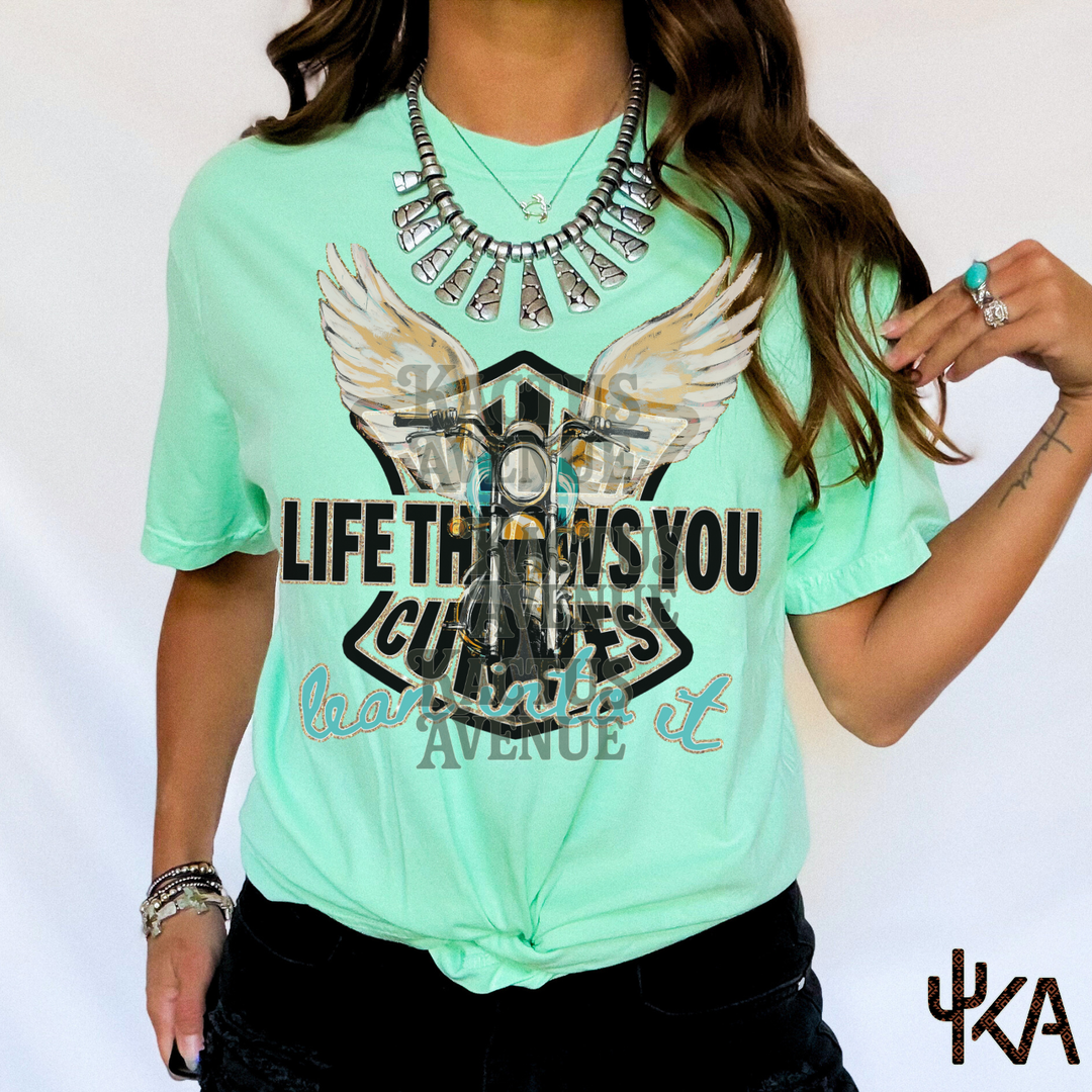 Life Throws Curves (Comfort Colors)