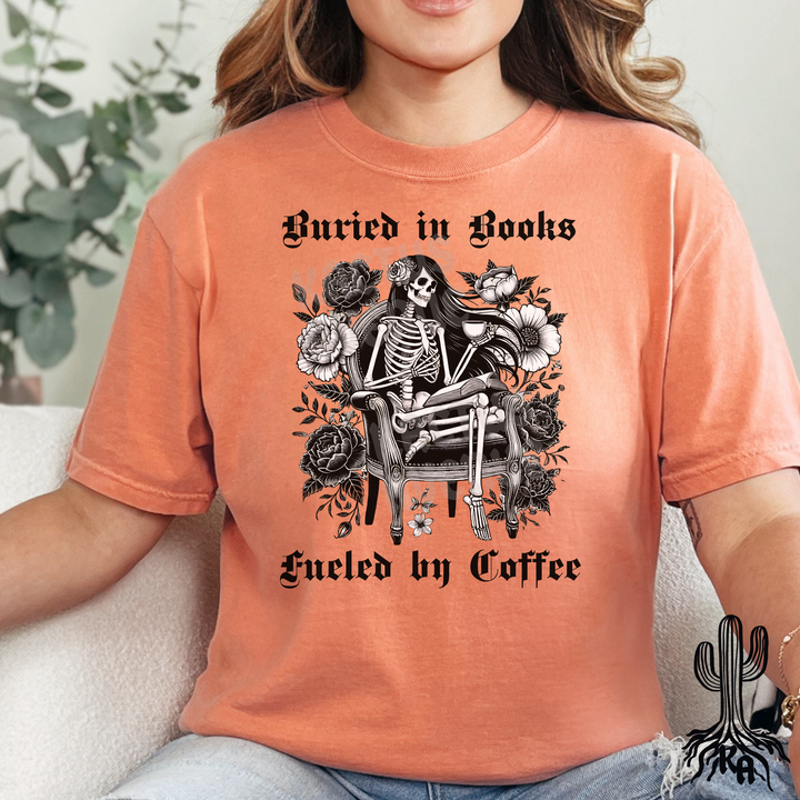 Buried in Books T-Shirt (Comfort Colors)