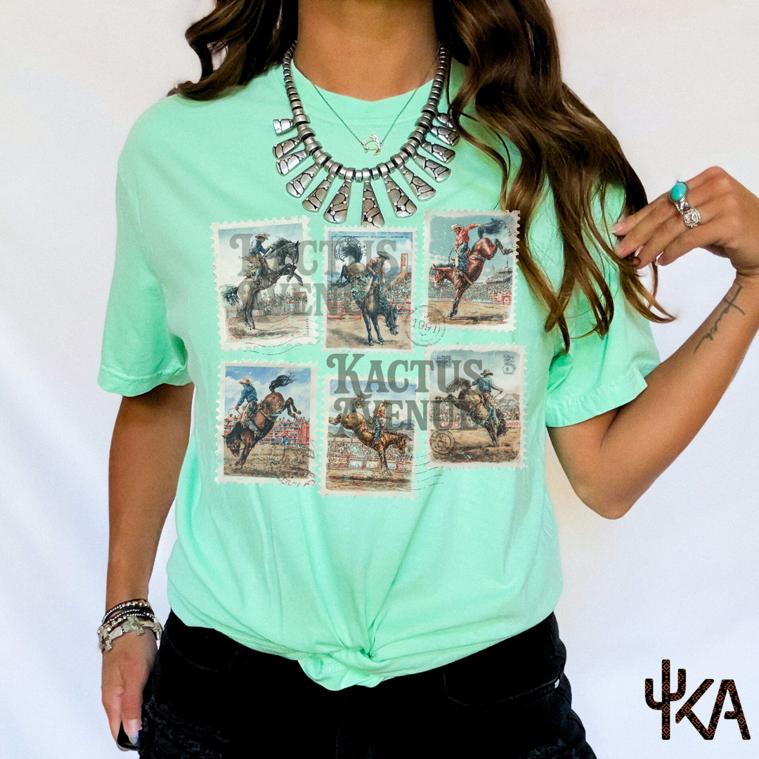 Vintage Western Stamps (Comfort Colors)