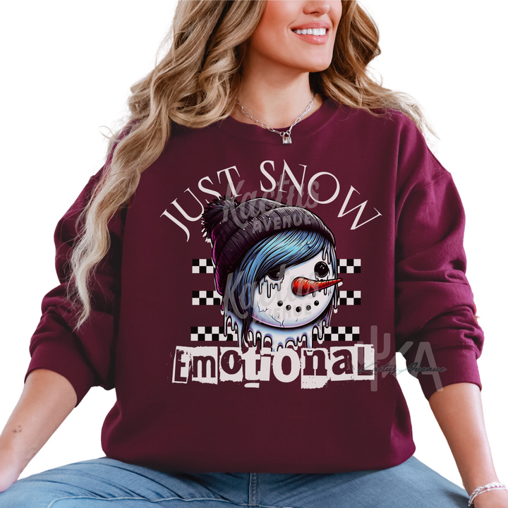 Snow Emotional Sweatshirt