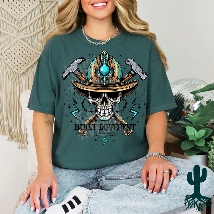 Blue Collar Turquoise T-Shirt (Comfort Colors)