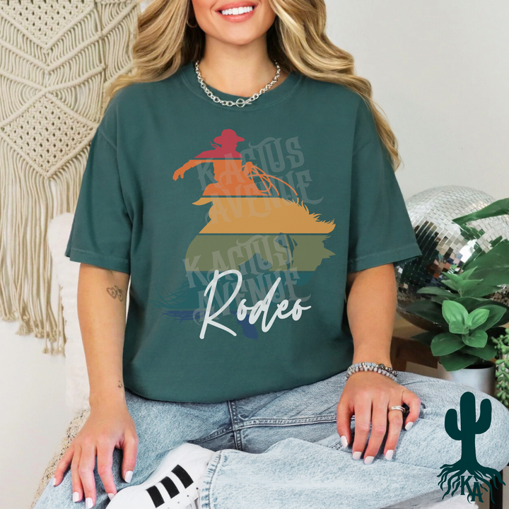 Bronc Rider Rodeo T-Shirt (Comfort Colors)