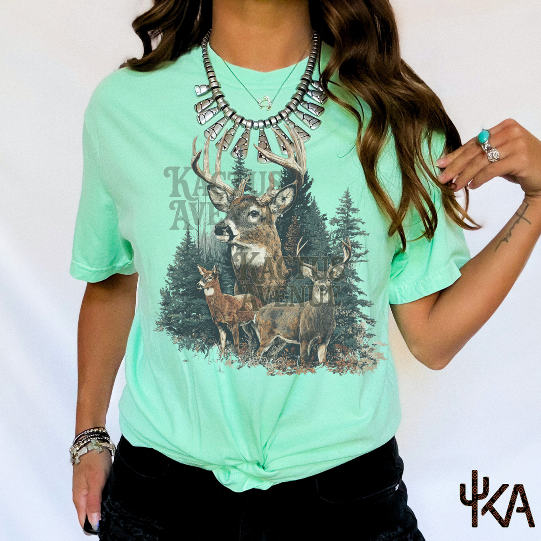Vintage Deer Mama (Comfort Colors)