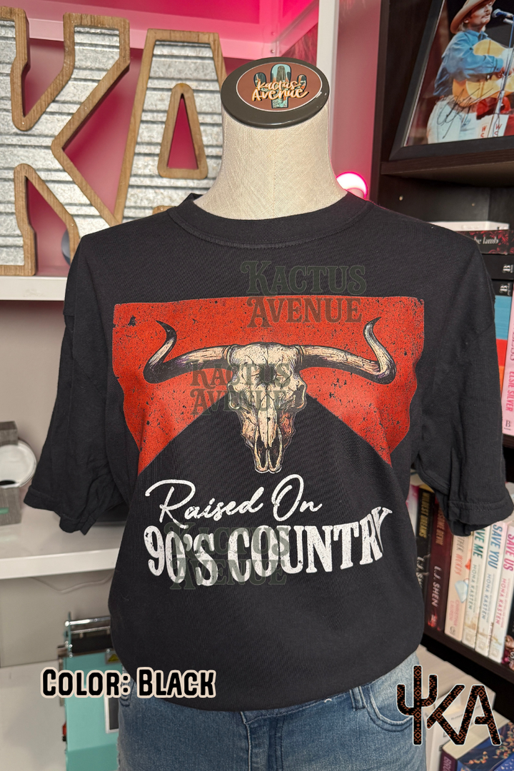 Raised on 90s Country (Comfort Colors)
