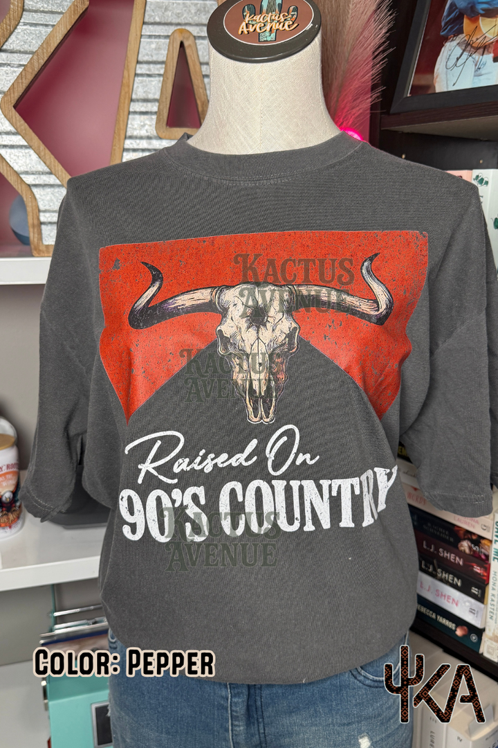 Raised on 90s Country (Comfort Colors)