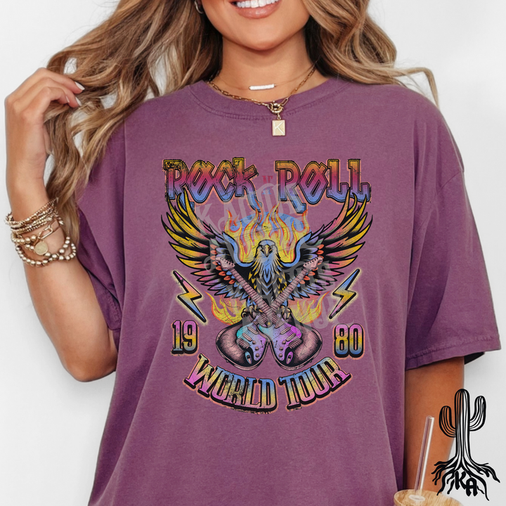 Rock & Roll Tour T-Shirt (Comfort Colors)