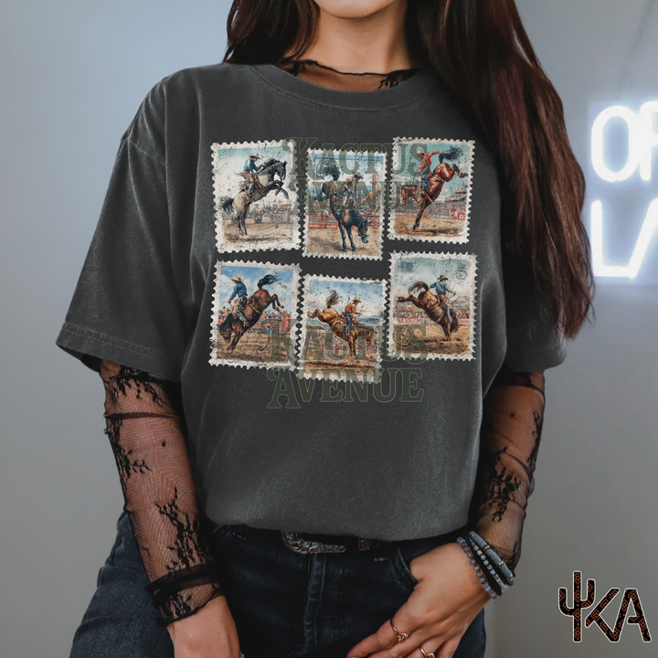 Vintage Western Stamps (Comfort Colors)