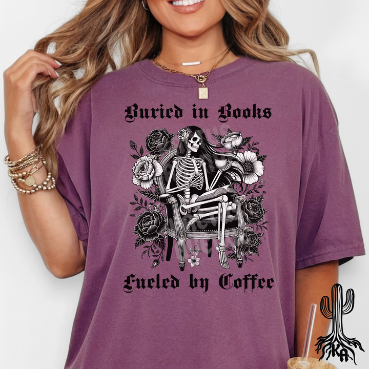 Buried in Books T-Shirt (Comfort Colors)