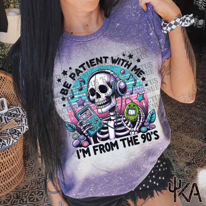 From the 90s Bleached Shirt