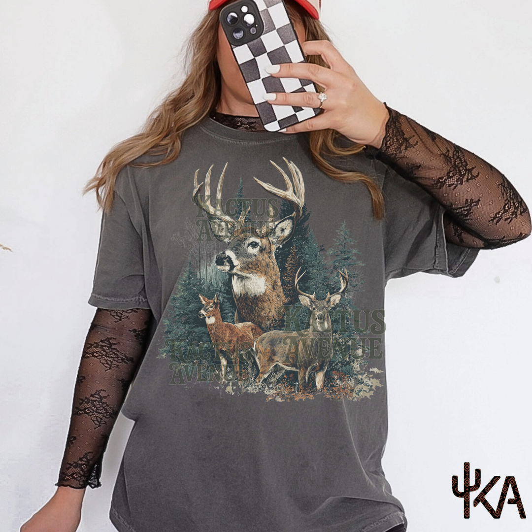 Vintage Deer Mama (Comfort Colors)