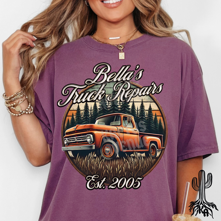 Bella's Truck Repairs T-Shirt (Comfort Colors)