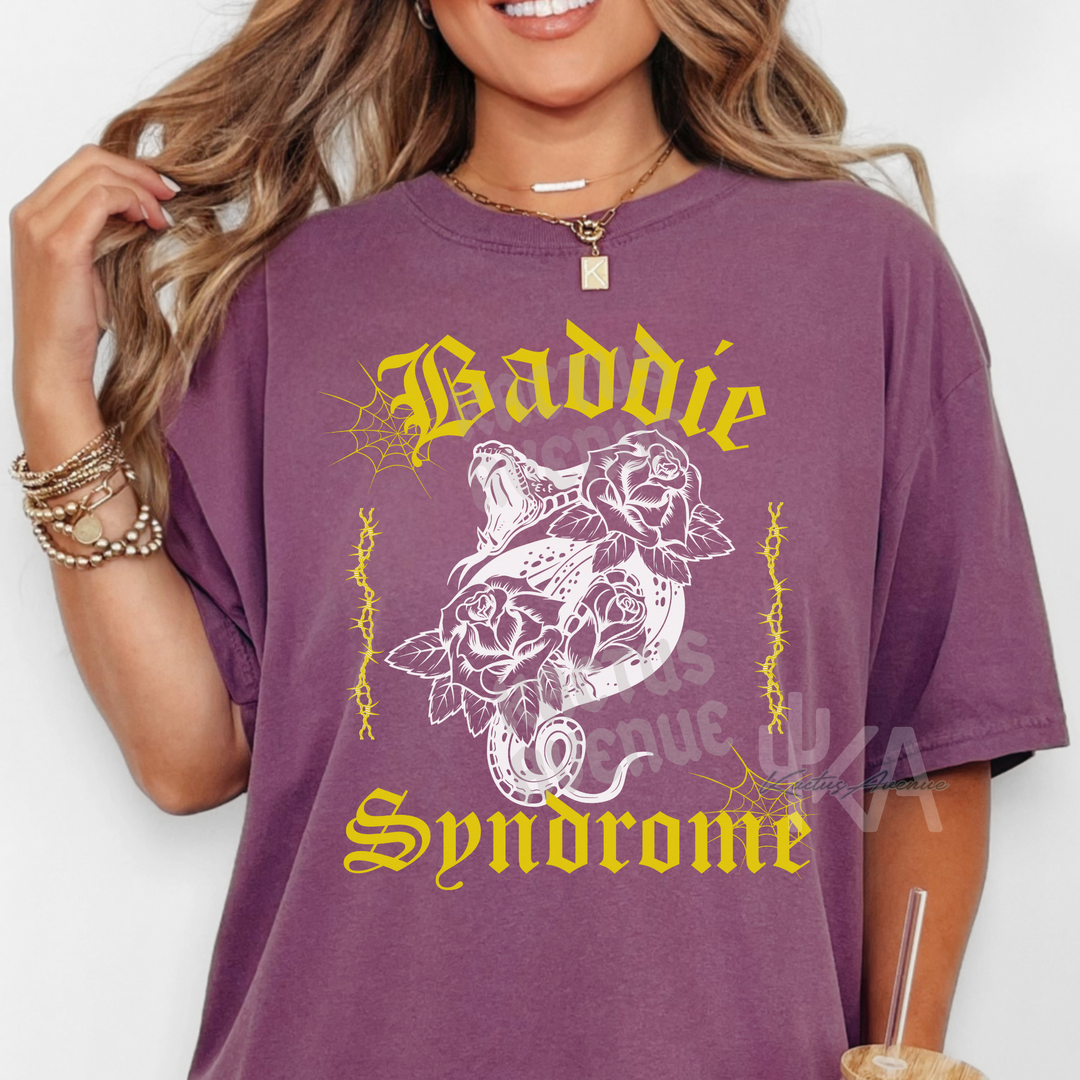 Baddie Syndrome T-Shirt (Comfort Colors)