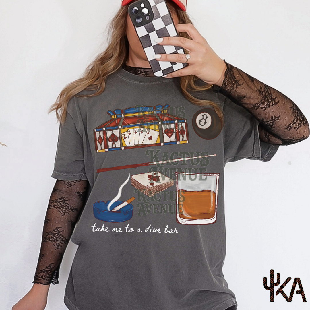 Dive Bar Things (Comfort Colors)