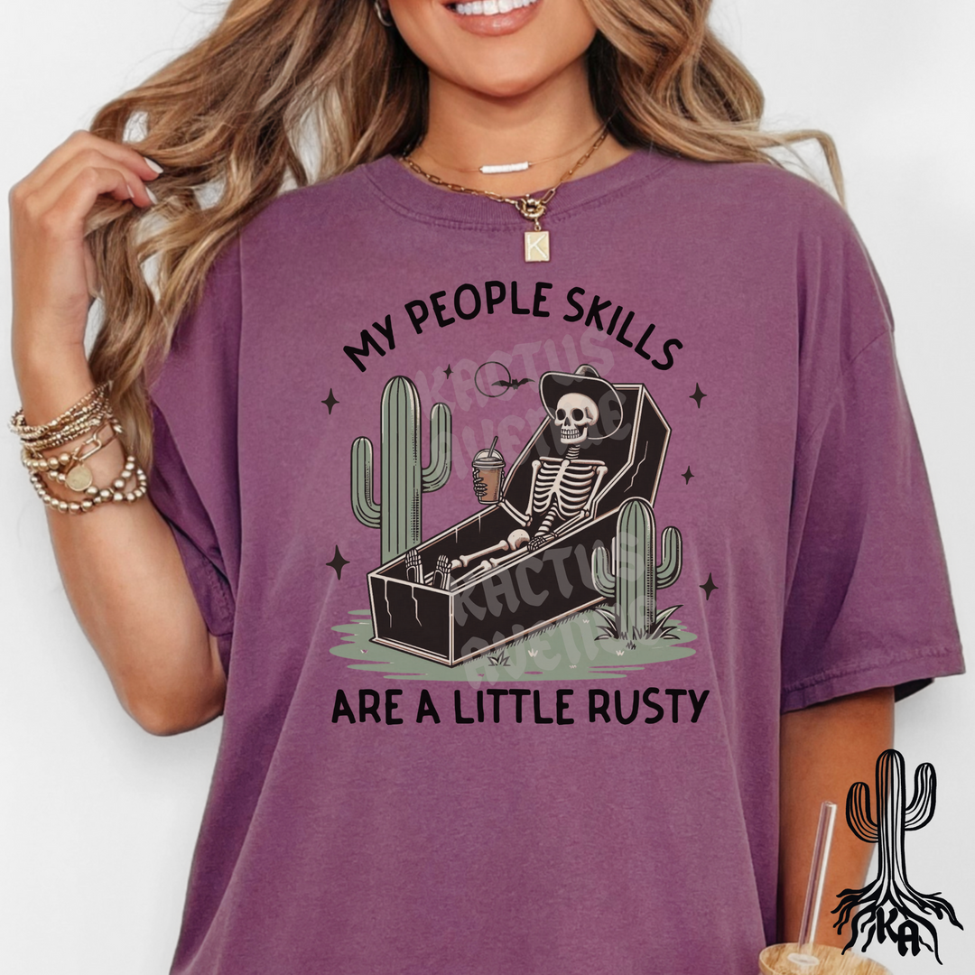 People Skills are Rusty T-Shirt (Comfort Colors)